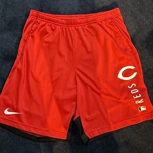 Mens Nike - MLB Cincinnati Reds On-Field Official Spring Training Short (Size L)